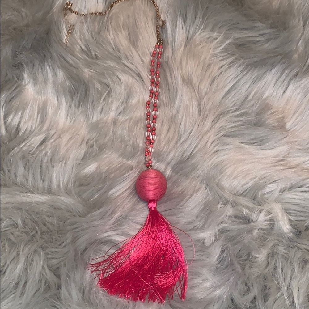 Tassel necklace